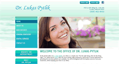 Desktop Screenshot of drlukaspytlik.com