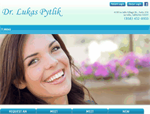 Tablet Screenshot of drlukaspytlik.com